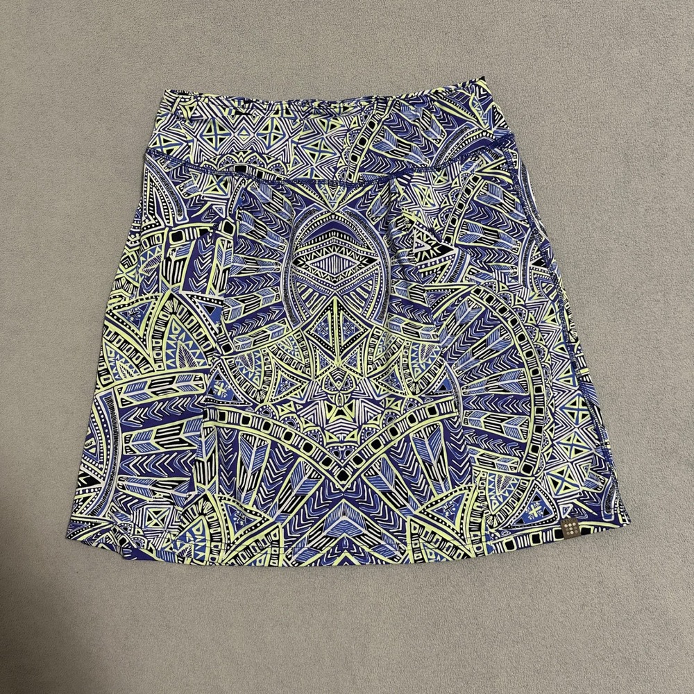 Title Nine Diamante Skirt High-Weight Stretch Geometric Multi Womens Size XS